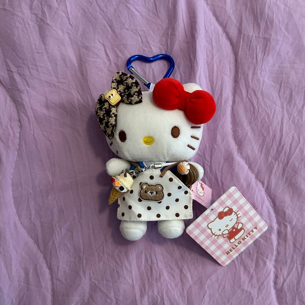 Hello Kitty Plush Keychain